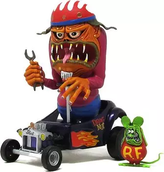 Atlantis Model Ed Roth Drag Nut Plastic Model ATLAMCH1303 Non-Scale