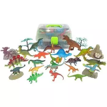 Atom Premier Dinosaur Figure + 3-tier Storage Box Set, popular toys in Korea