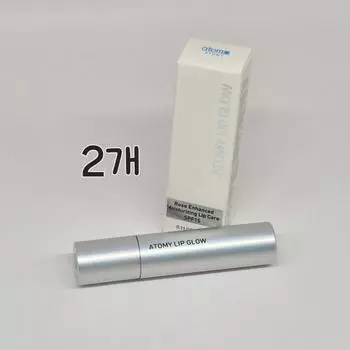 Atomy Lip Glow Natural Pink ежедневный бальзам для губ, тот же цвет, 3,3 г, 2 шт.