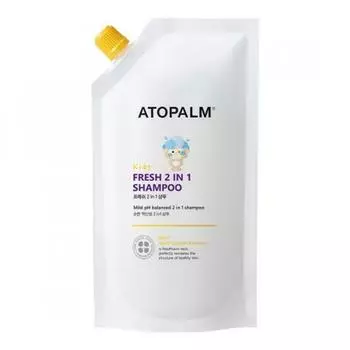 Atopalm [для возраста 4–10 лет] Шампунь Atopalm Kids Fresh 2 в 1, сменная упаковка 250 мл