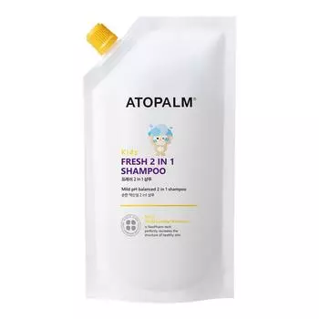ATOPALM Шампунь Kids Fresh 2 в 1, сменный блок 250 мл