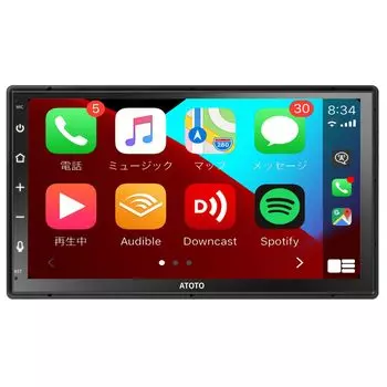 ATOTO F7 WE сенсорная панель аудио интегрированный 2DIN автомобильный навигатор и беспроводной Android Auto Bluetooth HD live задний USB видео голос F7G2B7WE 7 дюймов