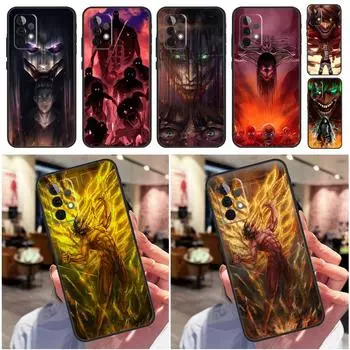 Attack on Titan Anime Case For Samsung Galaxy A52 A72 A13 A33 A53 A73 A51 A71 A50 A04S A52S A12 A22 A32 Cover Samsung A53 5G