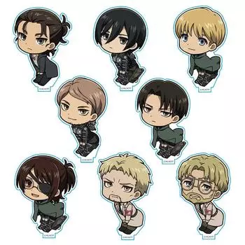 Attack on Titan Tsunpittsu Acrylic Stand Collection (BOX)