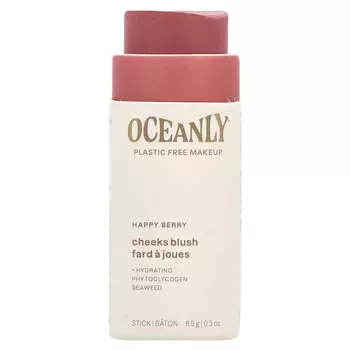 ATTITUDE, Oceanly™, румяна для щек, вкус счастливой ягоды, 8,5 г (0,3 унции)