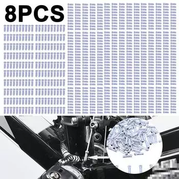 AU 100pcs Bicycle Cable End Caps Aluminum Brake Derailleur Cable Tips Cycling Pa