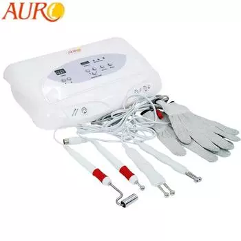AU-8403 Портативный микроток БИО гальванический антивозрастной лифтинг лица косметическое оборудование белый