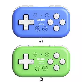 AU 8Bitdo Micro Gamepad Bluetooth-совместимый для Switch/Raspberry Pi (зеленый)