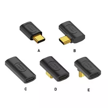 AU PD240W Мини-адаптер 50 В USB C на Type C 40 Гбит/с 8K для Macbook Samsung TV Lapt C