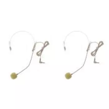 AU Skin Color Headset Invisible Microphone for Stage Loudspeakers Amplifier TV