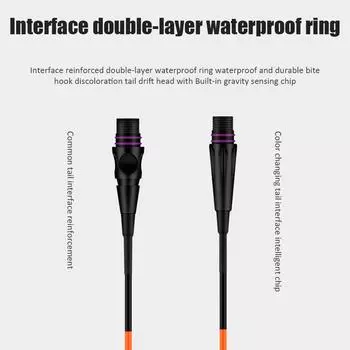 AU Smart Luminous Float Tail Sensor Многофункциональный электрический рыболовный поплавок (3)