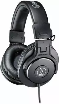 Audio-Technica ATH-M30x Professional Monitor Headphones, Black, Regular
