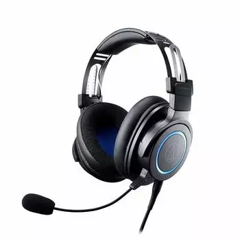 Audio Technica Gaming Metal Stereo Mini Рекомендуемая сертифицированная гарнитура ATH-G1/Герметичный тип/ПК/PS4/PS5/Switch/Xbox One/Легкий вес