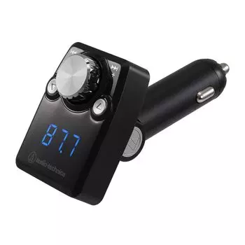 Audio Technica SV Bluetooth FM-передатчик интегрированный 141-канальный смартфон зарядка планшет зарядка USB серебристый AT-FMR3BT