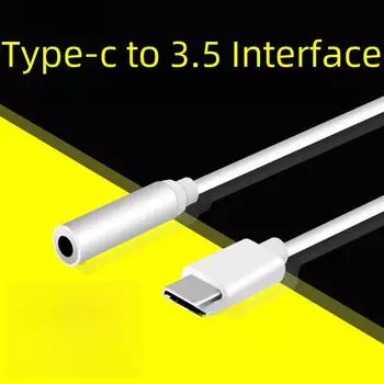 Аудиоадаптер Baitong Type-C на 3,5 мм для гарнитуры Pro MAX2 чёрный