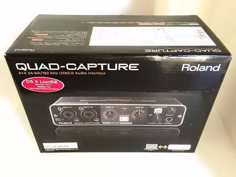 Аудиоинтерфейс Roland QUAD-CAPTURE UA-55 чёрный
