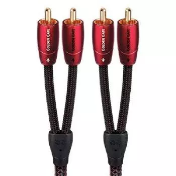 audioquest audioquest interconnect RCA cable GoldenGate 1m GOL/1M/RCA
