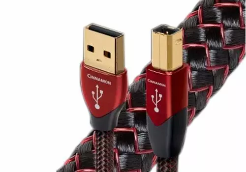 audioquest audioquest USB-кабель Корица (USB2.0/AB)USB2/CIN/1.5USB2 CINNAMON/1.5м серебряный