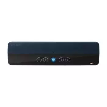 AUREX Vibration Wireless Speaker Bluetooth Magnet Web Vibration Blue AX-FL10 Compatible, Waterproof, Compatible, Bath, Kitchen, Conference, Speaker,