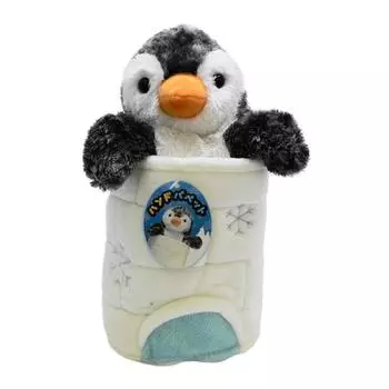 Aurora World Plush Hand Puppet Aquakids Puppet Penguin