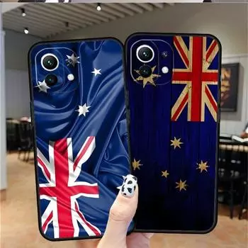 Australian Flag Phone Case For Xiaomi 9T 9SE 9 12 11T 10 11 11i Lite Ultra Note10 Poco M3 F3 F4 M4 X4 GT Pro Back Cover Xiaomi 9