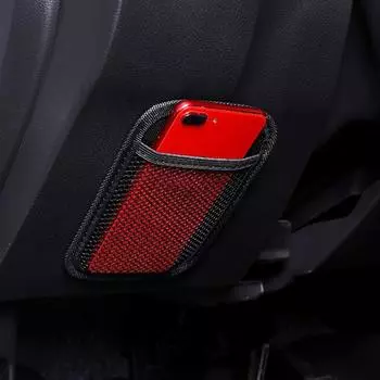 Auto & Car Seat Side Storage Mesh Net Pouch Bag Phone Holder Pocket Organizer