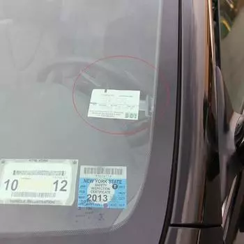 Auto Car Ticket Folder Mini T-shape Transparent Environmentally Ticket Folder Car Holder Mount Car Styling Car Accessories