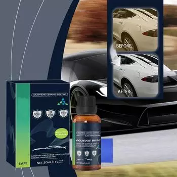 Auto Ceramic Coating Quick Effect Coating Renewal Agent 30ml Car Paint Scratch Repair Safe Renewal Agent For Trucks RVs CHINA