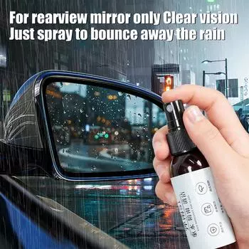 Auto Glass Anti-Fog Agent Anti Fog Car Windshield Interior 50ml Long Lasting Windshield Mirrors Water Repeller Windshield CN