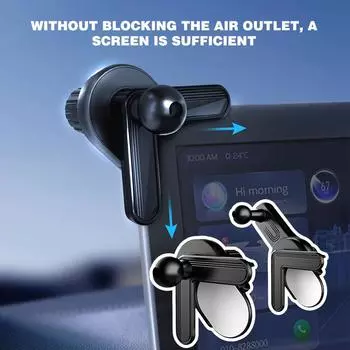 Auto Phone Holder Base 360° Rotatable Car Display Screen Universal 17mm Ball Head GPS Bracket Sticker For Tesla Y/S/X