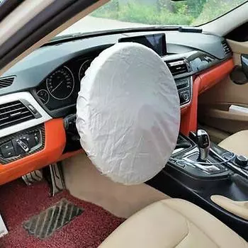Auto Steering Wheel Cover Sunscreen Heat Shield Side Window Shade Sun Block Car Steering Wheel Cover Car Interior Decoration чёрный