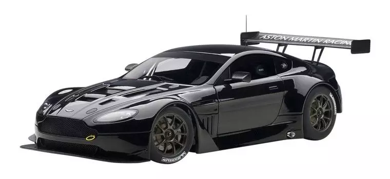 AUTOart Best Price 1/18 Composite Model Aston Martin V12 Vantage GT3 2013 Black Finished Product 38570