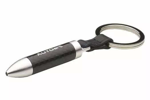 AUTOartDESIGN Retractable Carbon Fiber Ballpoint Pen/Keychain Finished Product