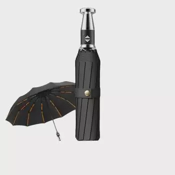 Automatic 216-Bone Storm-Resistant Umbrella in Rolls-Royce Style Ivory