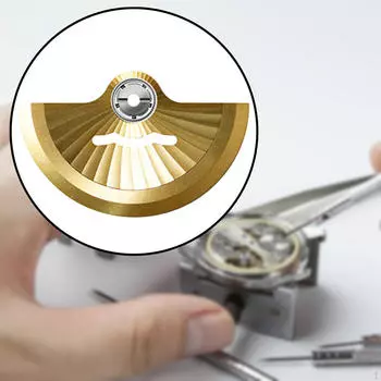 Automatic Mechanical Watch Movement Rotor DIY Professional Stable Fashion Accessory золотой