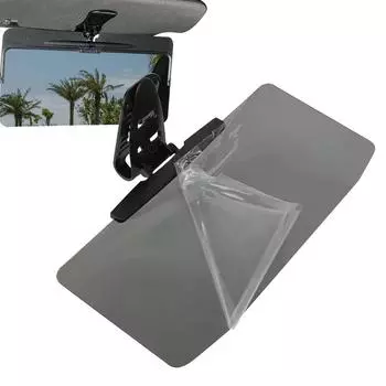 Automobile Windshield Visor Anti-Glare Eye Protection Sun Visor Heat Resistant Windshield Visor Car Visor Extender Accessories серый