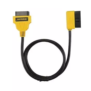 AUTOOL OBD2 1 м кабельный разъем универсальный автомобильный адаптер OBD 2 разветвитель провода 16-контактный OBDII штекер-мама удлинитель