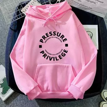 Autumn and winter letter circle printed hoodie sweatshirt for men and women, trendy and versatile upper clothes for women S
