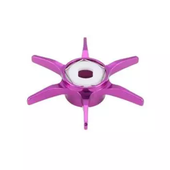 Avail Reel Hexagonal Star Drag 2 for Shimano sdhex2shppl Purple