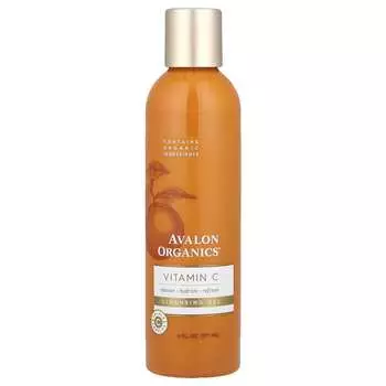 Avalon Organics, Витамин C, очищающий гель, 6 жидких унций (177 мл)