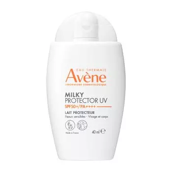Avene Milky Protector UV Baby Base Unscented Sensitive Skin Blue Light Cut Face Full Body SPF50+ PA++++