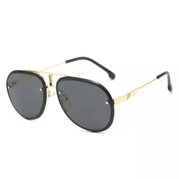 Aviator Sunglasses, Personalized Toad Glasses 70S Retro Double Bridge Sunglasses regular