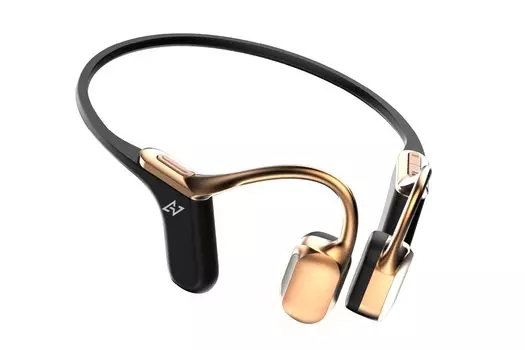AVIOT Wireless Bone Running Не блокируйте свой оборудованный наушниками BA Bluetooth Включает IPX5 12 Длинные совместимые наушники WB-E1, проводимость,