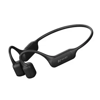 AVIOT беспроводные наушники костной проводимости Bluetooth наушники с микрофоном для бега Bluetooth IP67 водонепроницаемый и пылезащитный Тип C зарядка 12