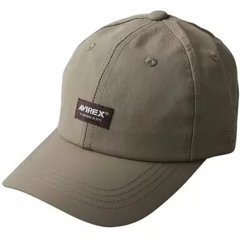 Avirex Original Ripstop Military Low Cap Baseball Cap Nylon Cap Cotton Cap Polo Cap Full Cap RIPSTOP Khaki Size M Men s 6-Panel