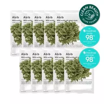 Aviv Mildly Adic pH Sheet Mask Resurrection Plant Fit 10P
