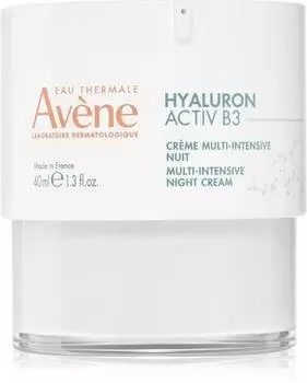 Avne Hyaluron Activ B3 Multi-Intensiv Night Cream интенсивный ночной крем против морщин TU прозрачный