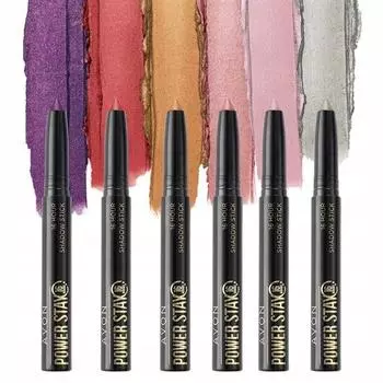 Avon Power Stay Eyeshadow Pencil - Ruby Intensive Makeup
