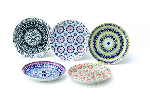 Awasaka Table Talk представляет набор тарелок для хлеба Pottery Field II 7-1913
