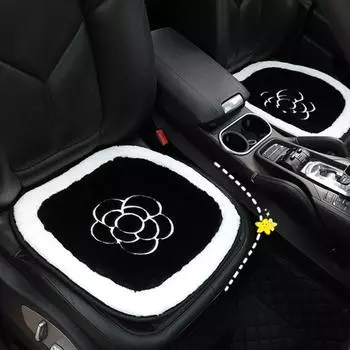 Авто защитный коврик, чехол на сиденье автомобиля, подушка для автомобильного сиденья, подушка для головы автомобиля с цветком, подушка для спинки сиденья автомобиля